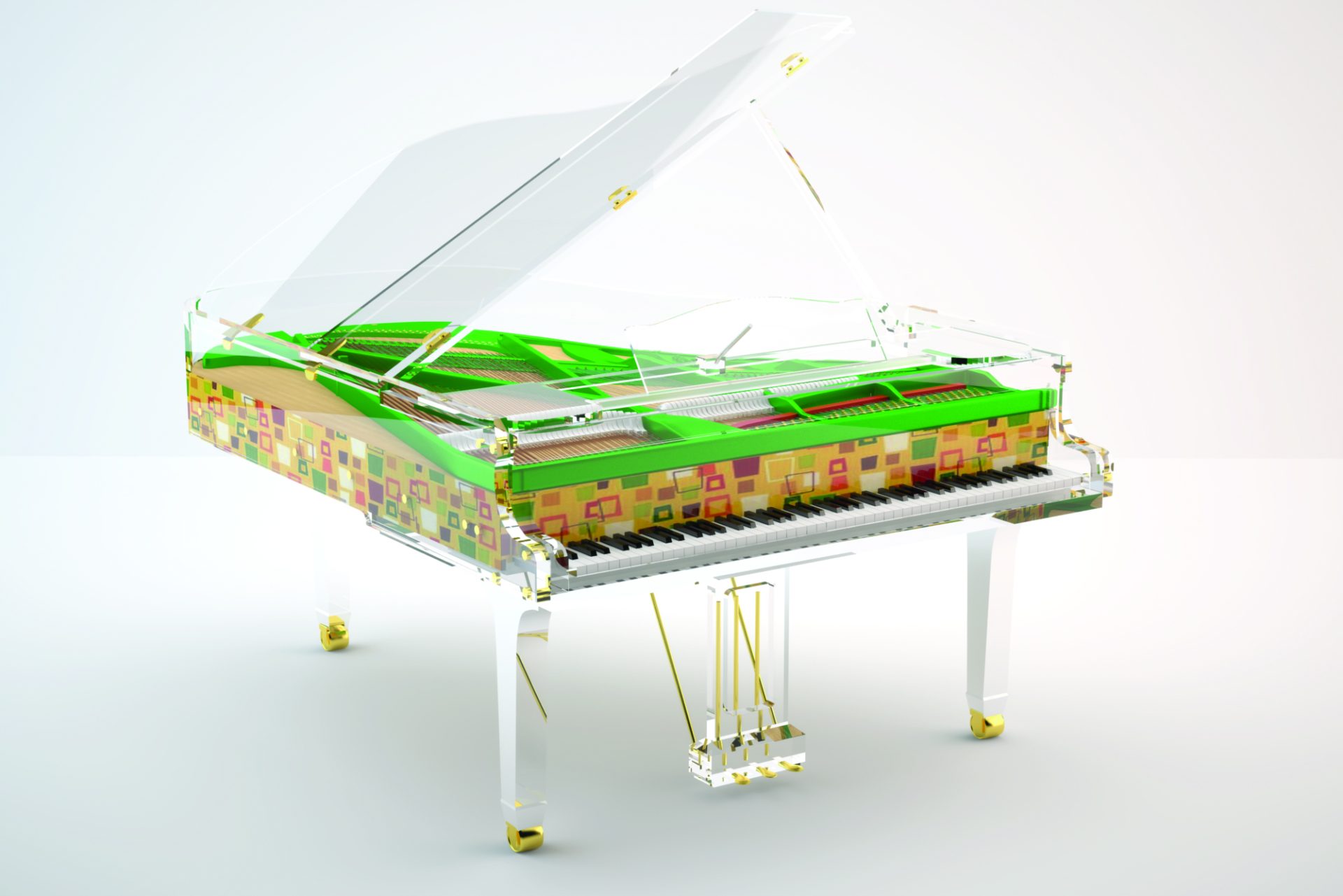 2 -Panoramic Structures Blüthner Crystal Élégant