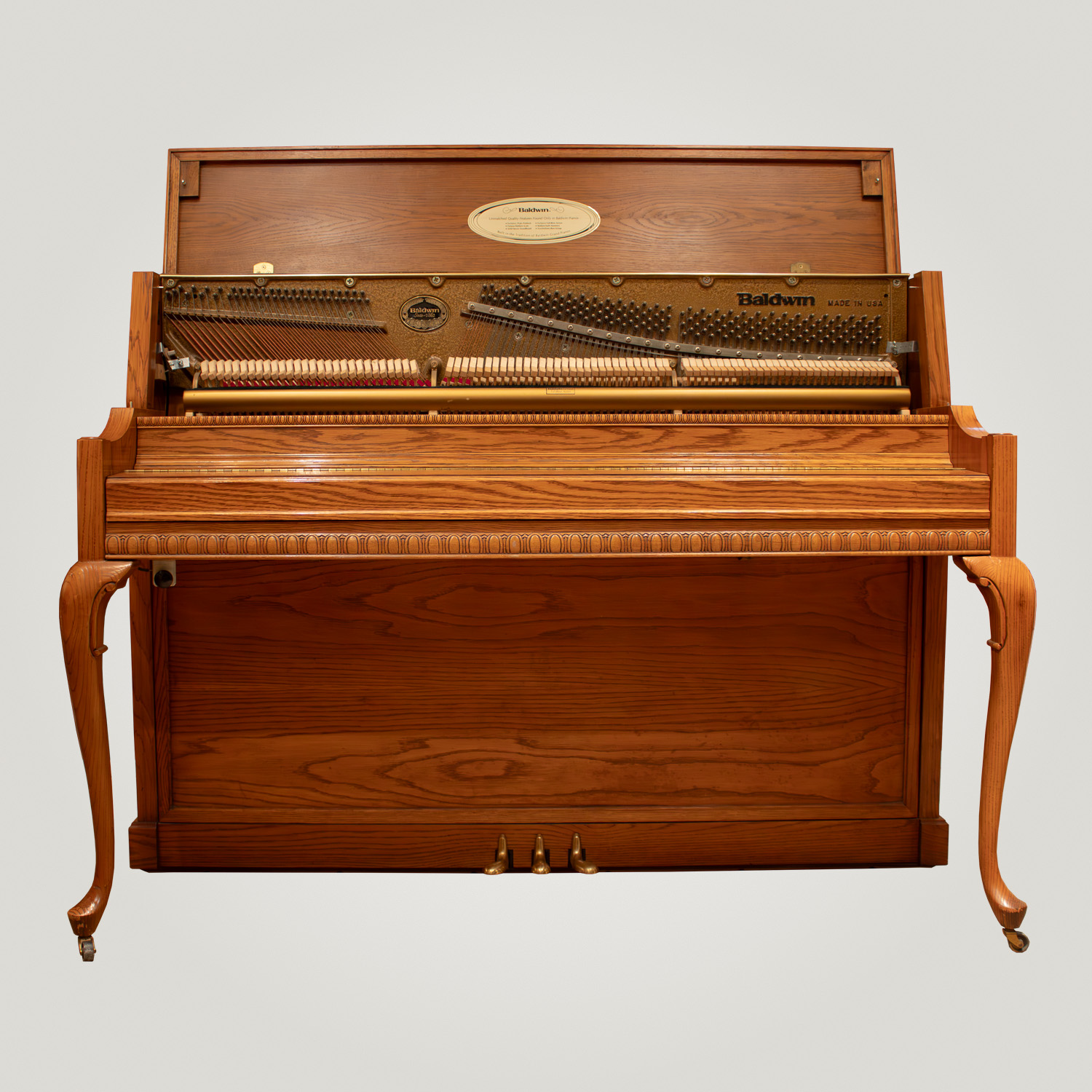 Baldwin-H-Vude-de-face-mécanisme-ouvert