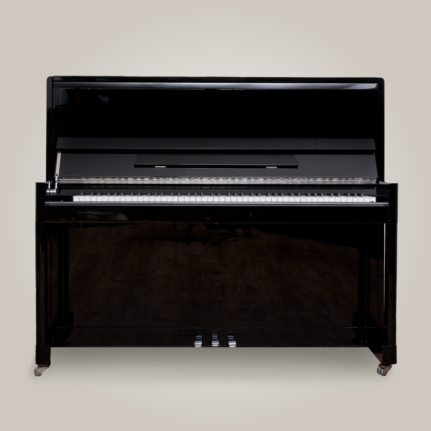 EXPRESSIONS NEUFS LM-DPpianos piano dp pianos à louer noir brillant LAO