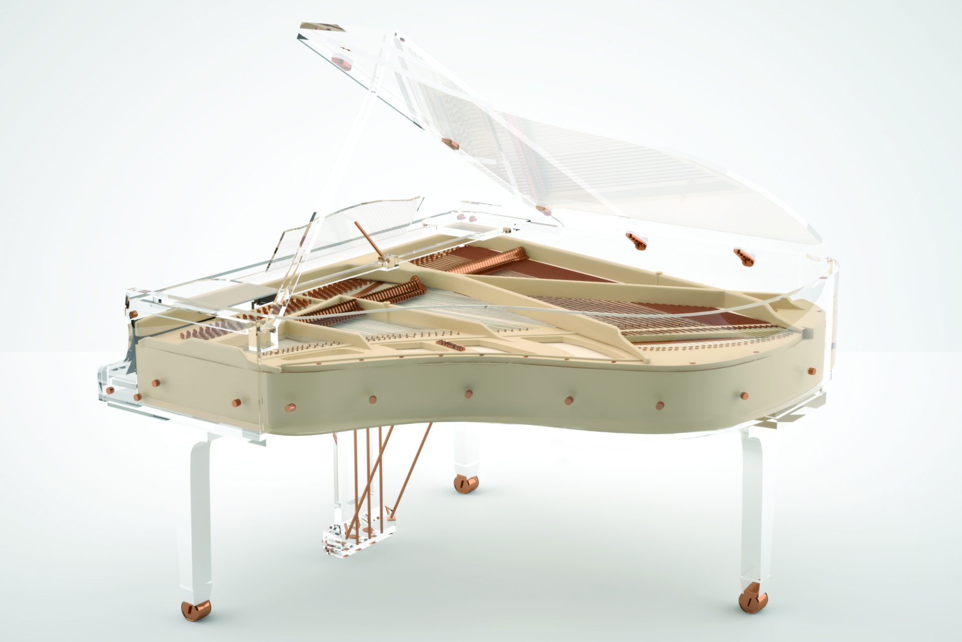 Elegance - Ivory 2 Blüthner Crystal Élégant