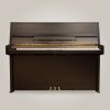 Rönisch 117 K noir mat – vue de face Piano Rönisch 117 K noir mat à pores ouverts fabriqué à Leipzig – DP Pianos