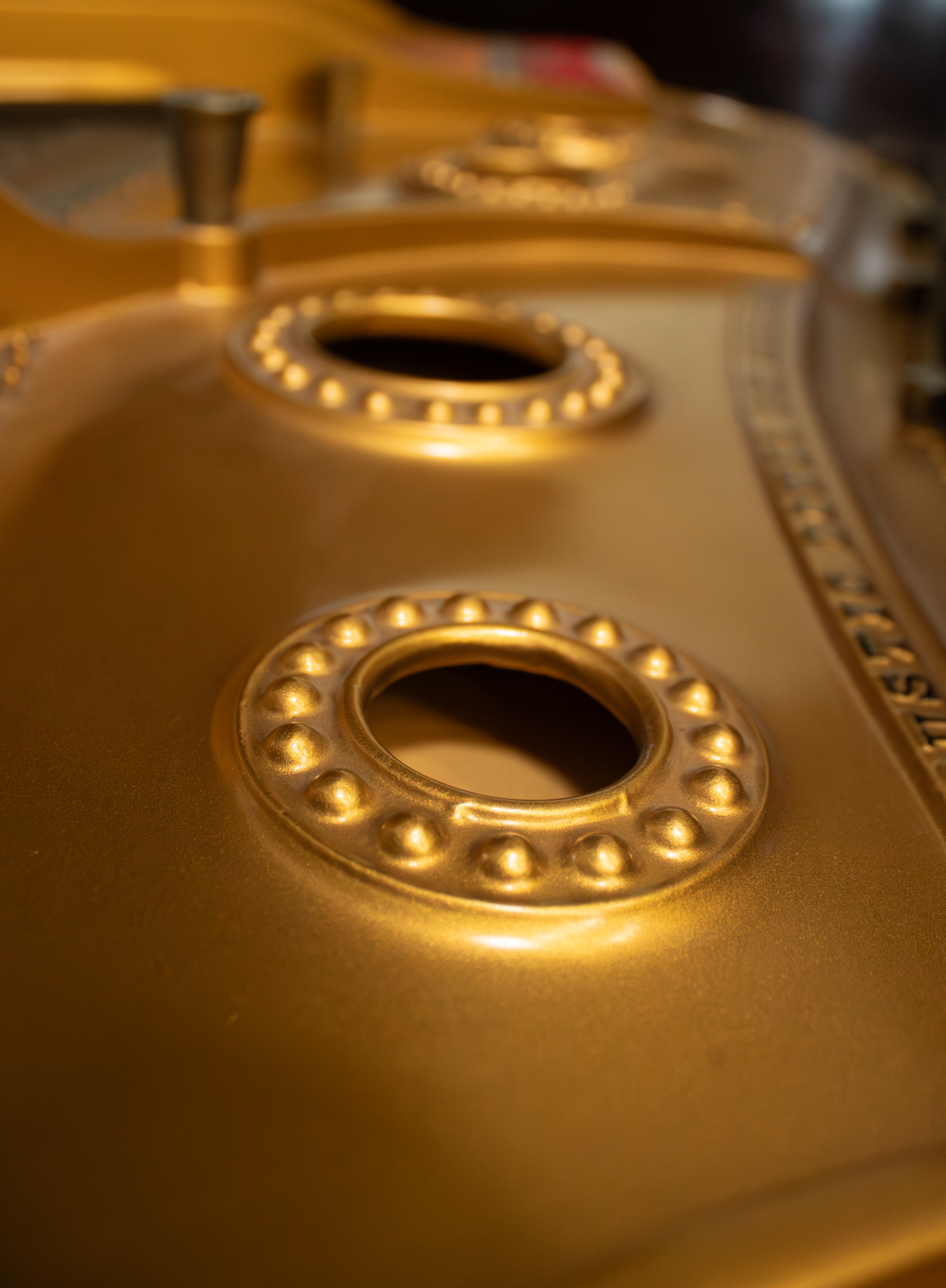 S.détail.dppainos Steinway & Sons A Billard