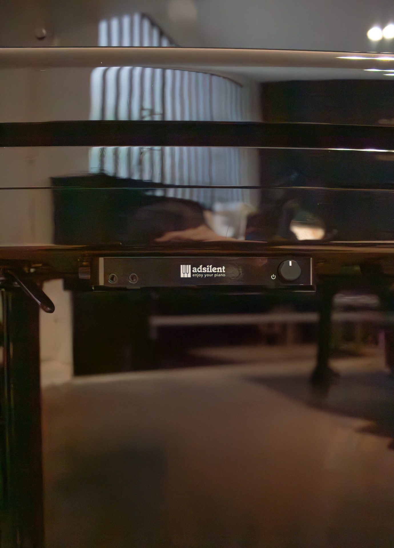 yamaha-U1-AD2-boitier Yamaha U1 AD2 Silent