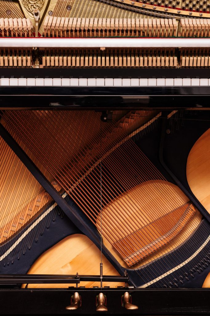 intérieur de pianos