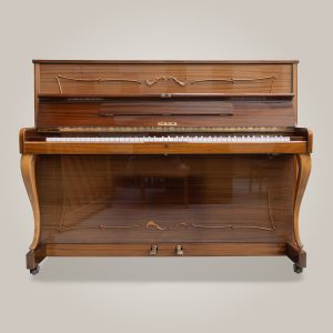 Rönisch Exquisit 112 Chippendale – acajou brillant Rönisch Exquisit 112 Chippendale acajou brillant – piano allemand d’occasion